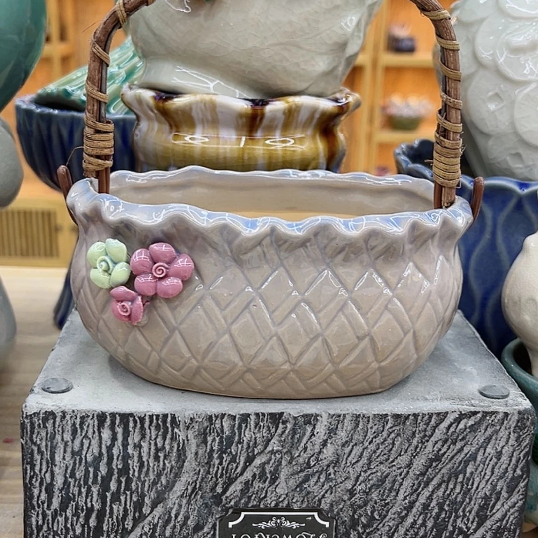 【闪购商品】陶瓷花盆