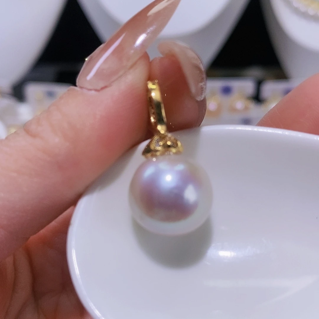 淡水珍珠颈饰合金