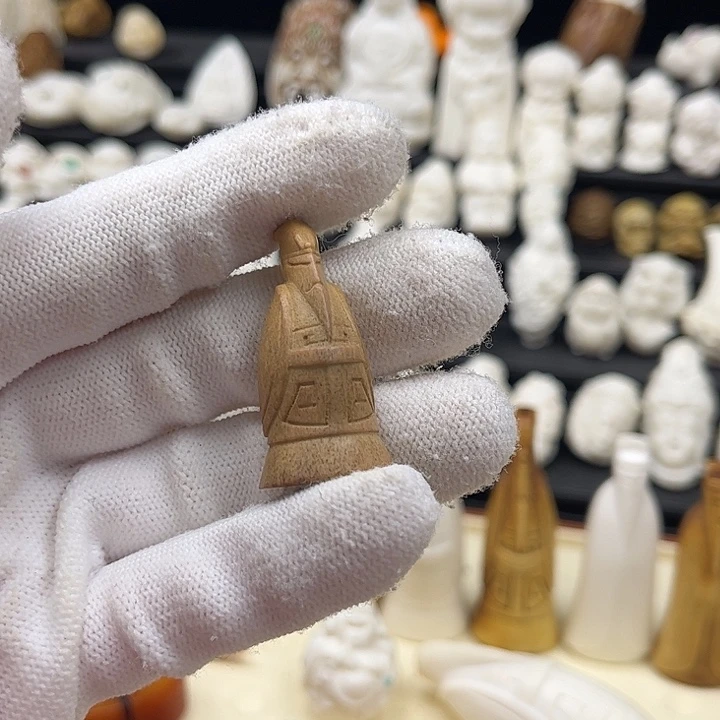 燕***坞手串/手链鹿骨翁仲