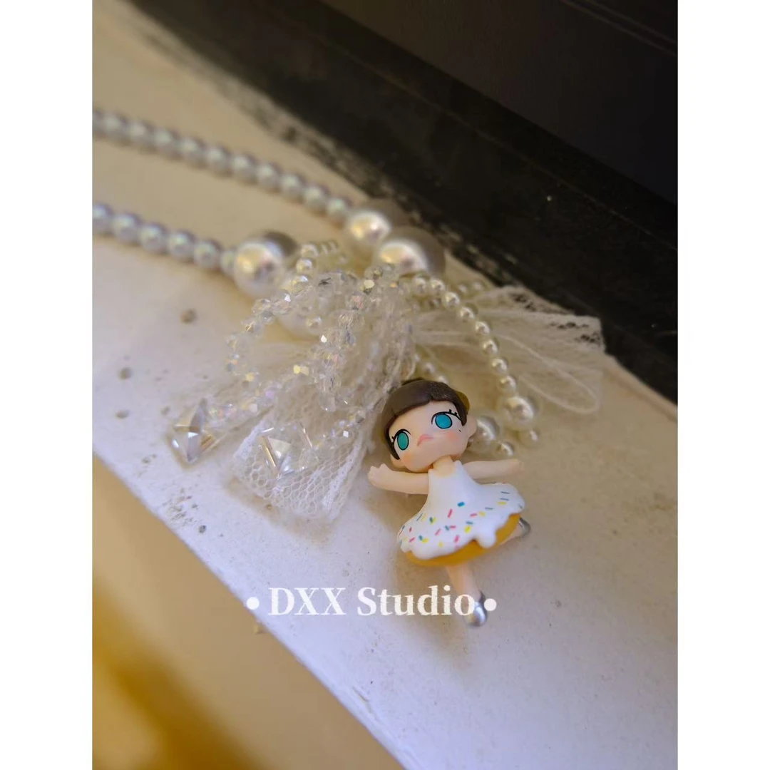 铜合金锆石项链 小众设计甜美项链46568