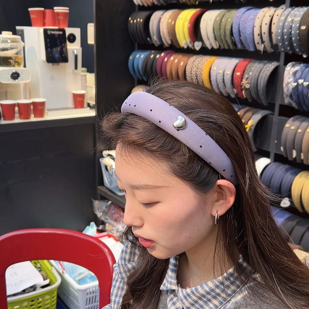 布艺铁合金发箍哦