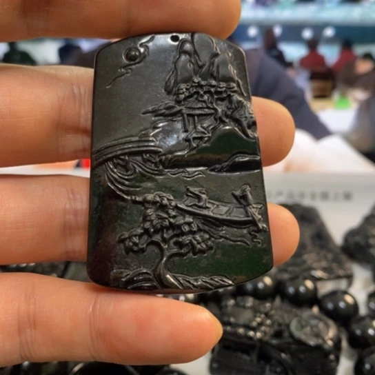 吊坠(不含链)未镶嵌翡翠37