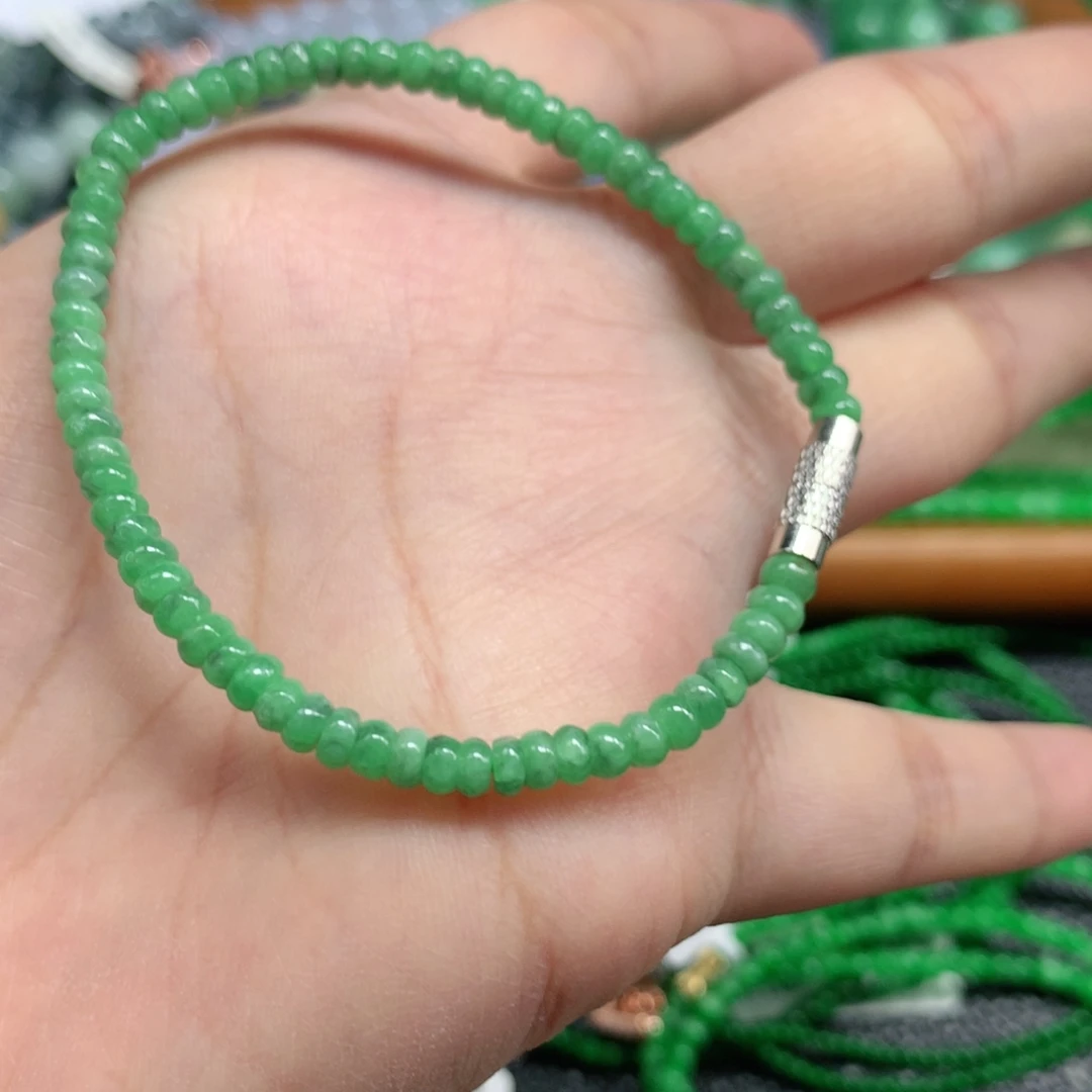 未镶嵌手链翡翠翡翠