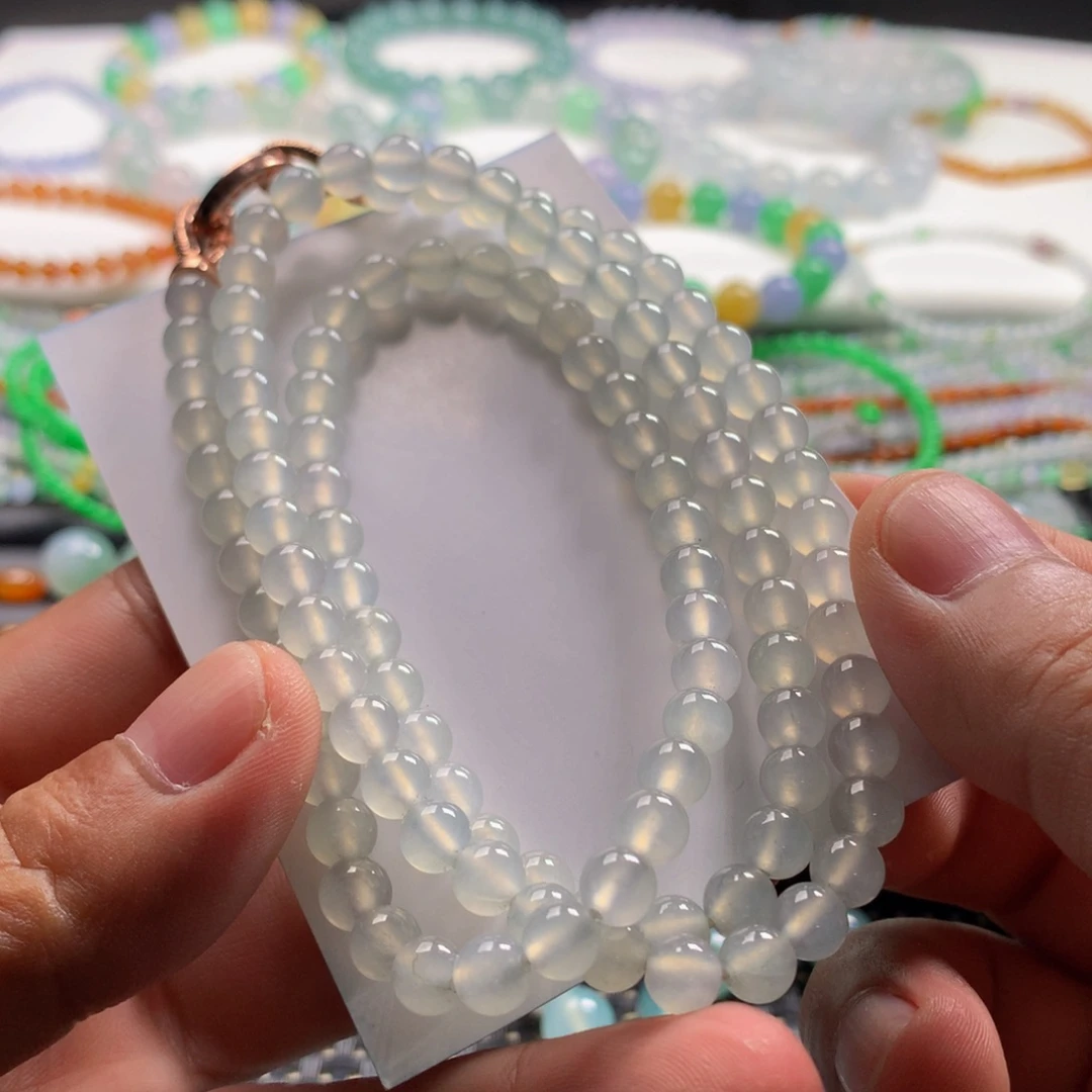 未镶嵌手链翡翠天然缅甸翡翠