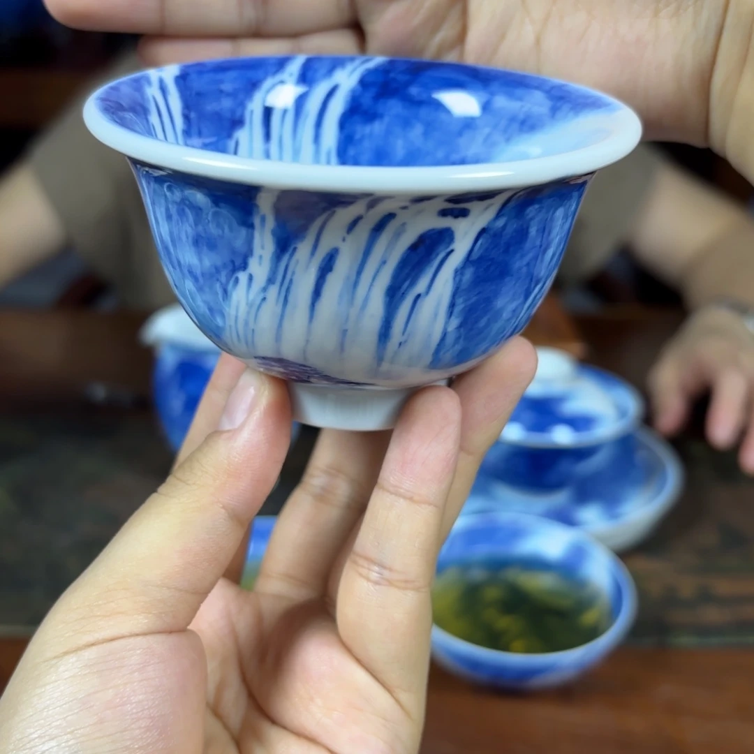 国一王老师手绘山水