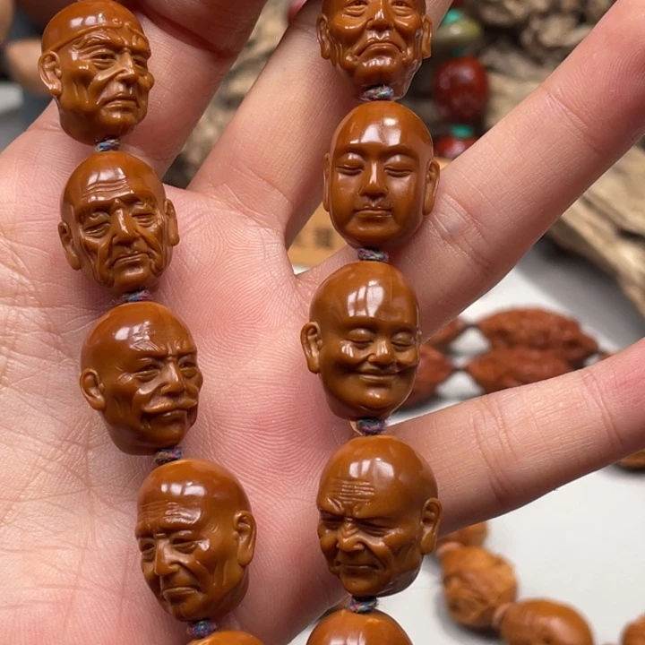 橄榄核手串/手链十二尊者1620