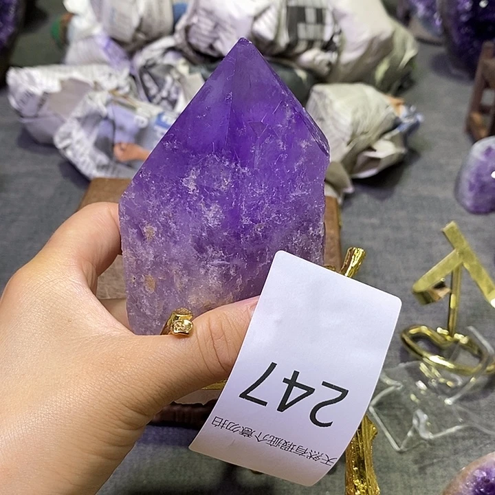 未镶嵌珠宝半成品紫晶
