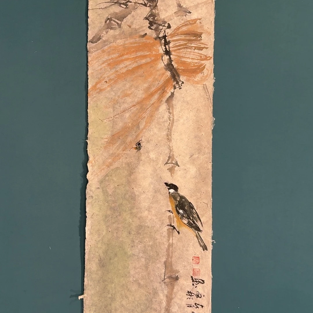 国画溥老师的作品