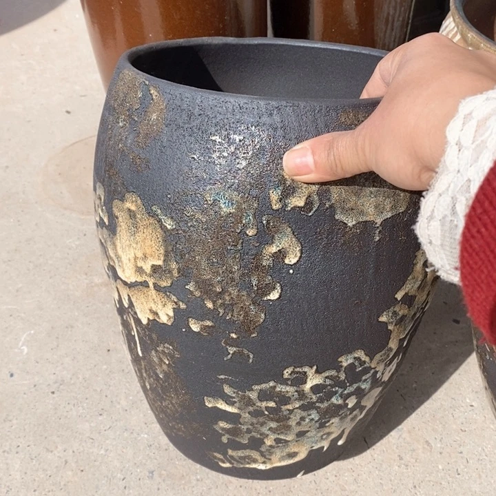 紫砂花盆0207瑕——23瑕