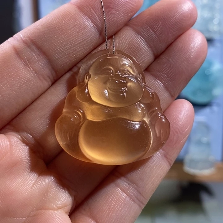 石英岩玉未镶嵌颈饰