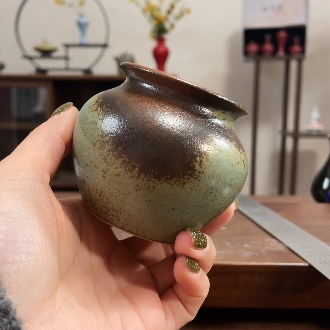 瓷片陶瓷花瓶小摆件