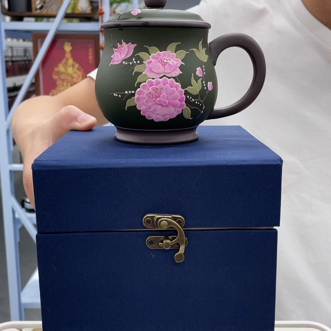 茶杯紫砂粉浆葫芦