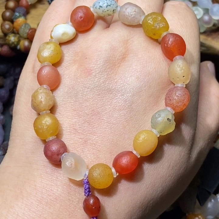 玛瑙/玉髓合金手链