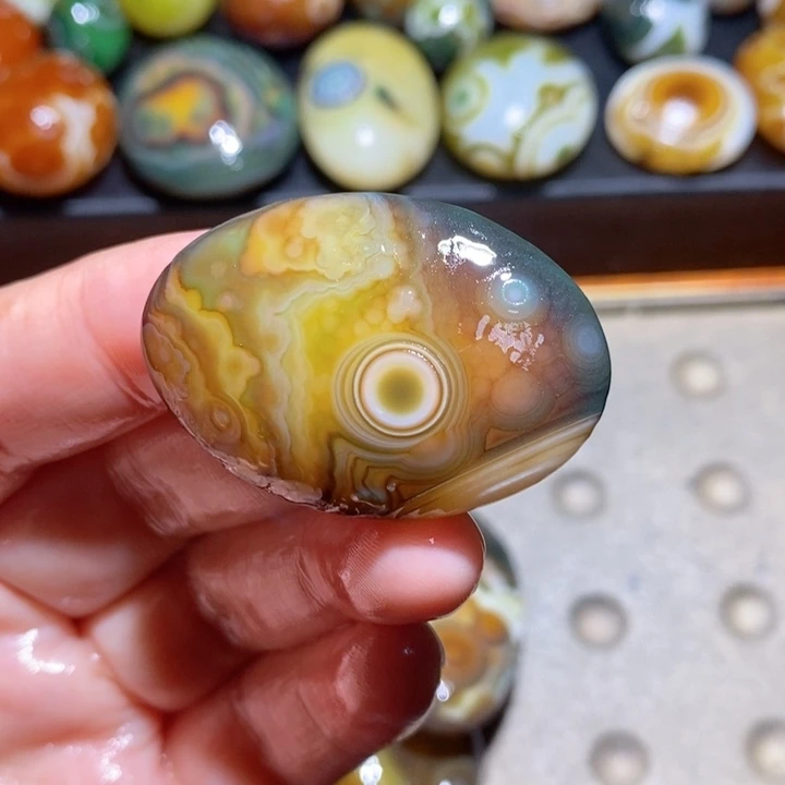 未镶嵌玛瑙/玉髓珠宝半成品46