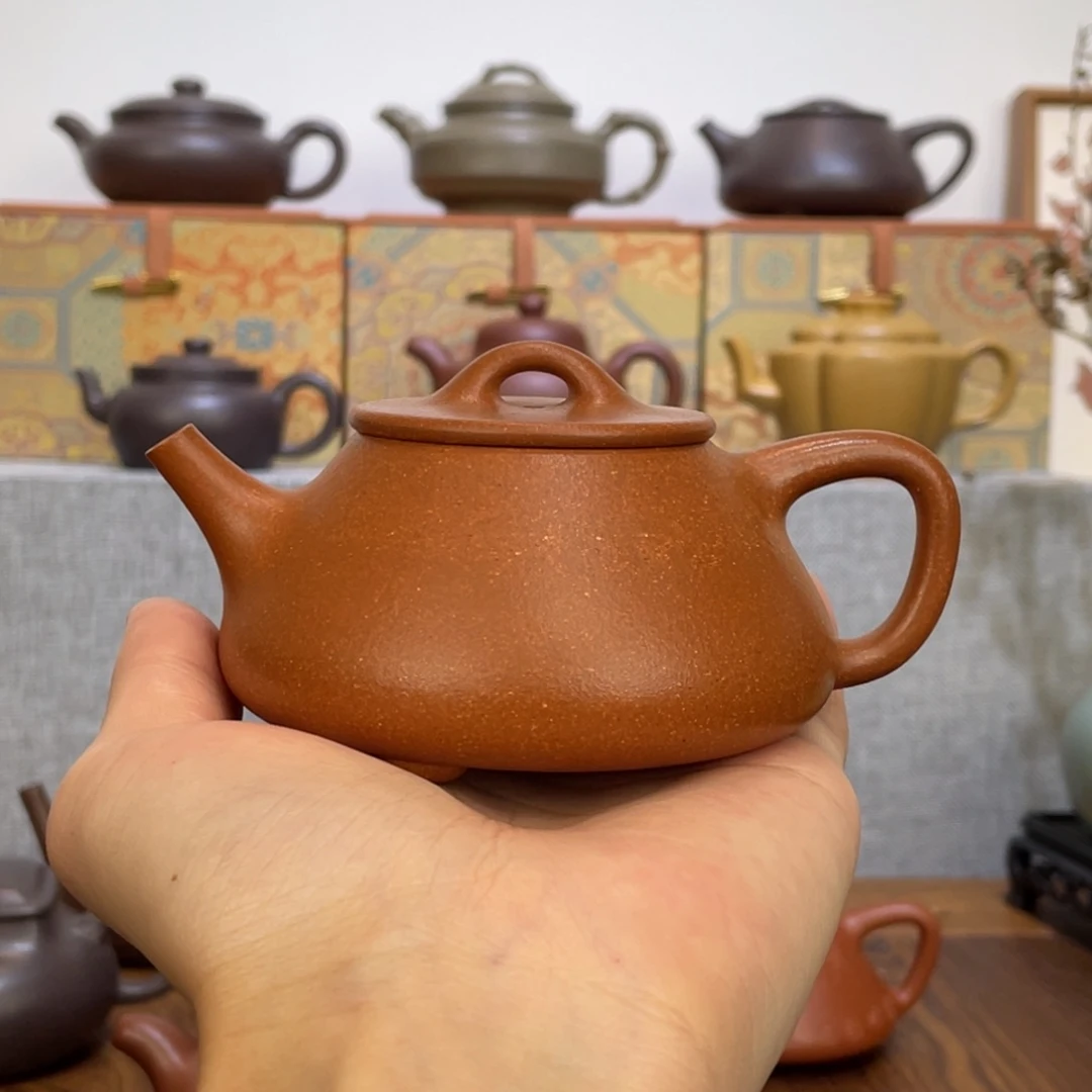 茶壶紫砂邪微瑕平盖