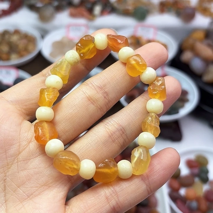 玛瑙/玉髓手链未镶嵌