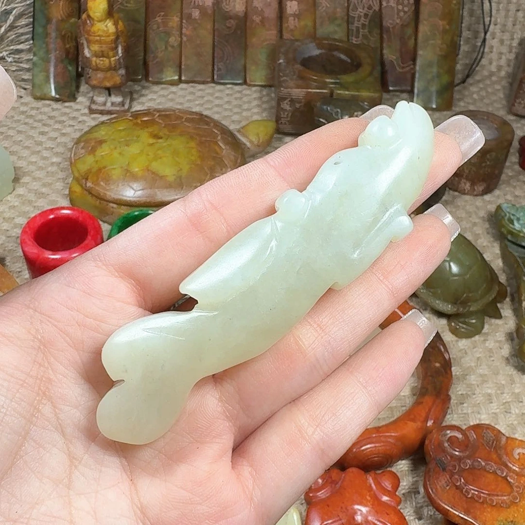 白玉菩提吊坠挂件