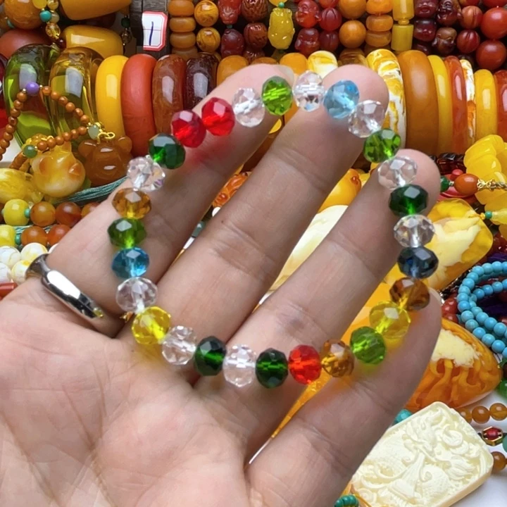 树脂制品42号彩色手链