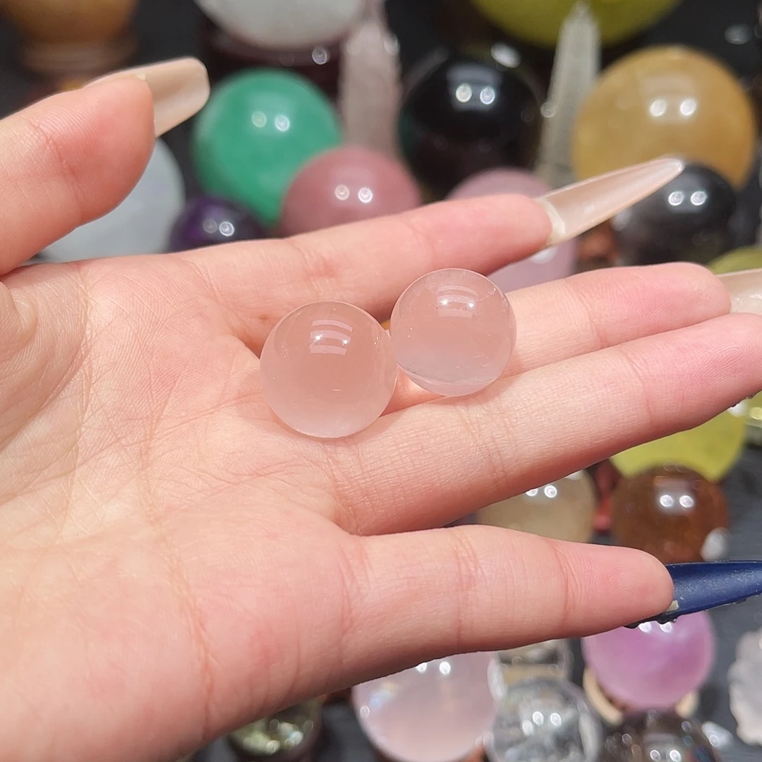 水晶未镶嵌珠宝半成品微瑕1.8/1.9