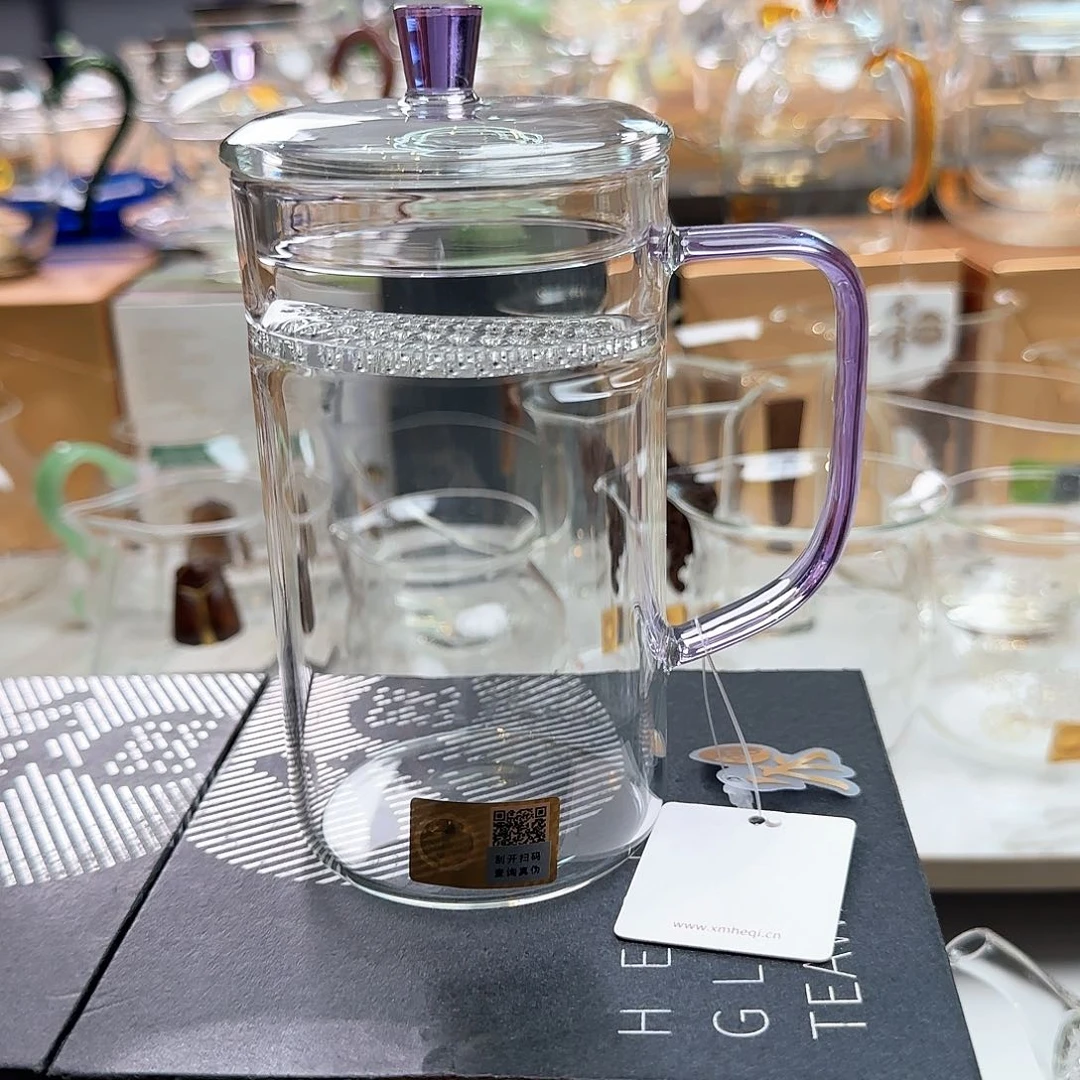 禾器浅紫色简尚杯