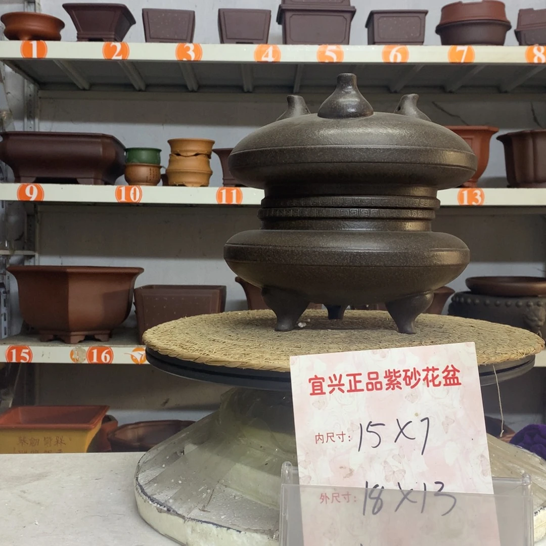 紫砂花盆精品紫砂花盆包邮