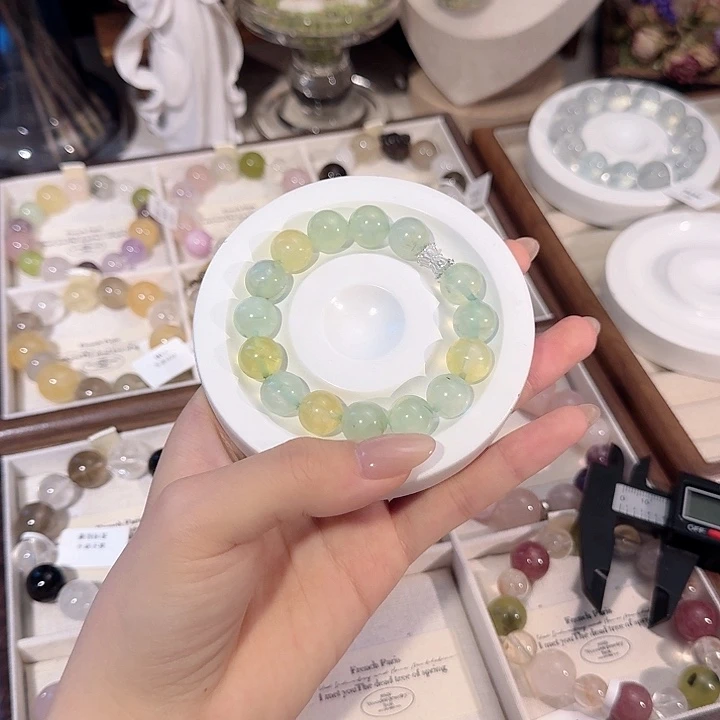 水晶手链合金天然水晶手串