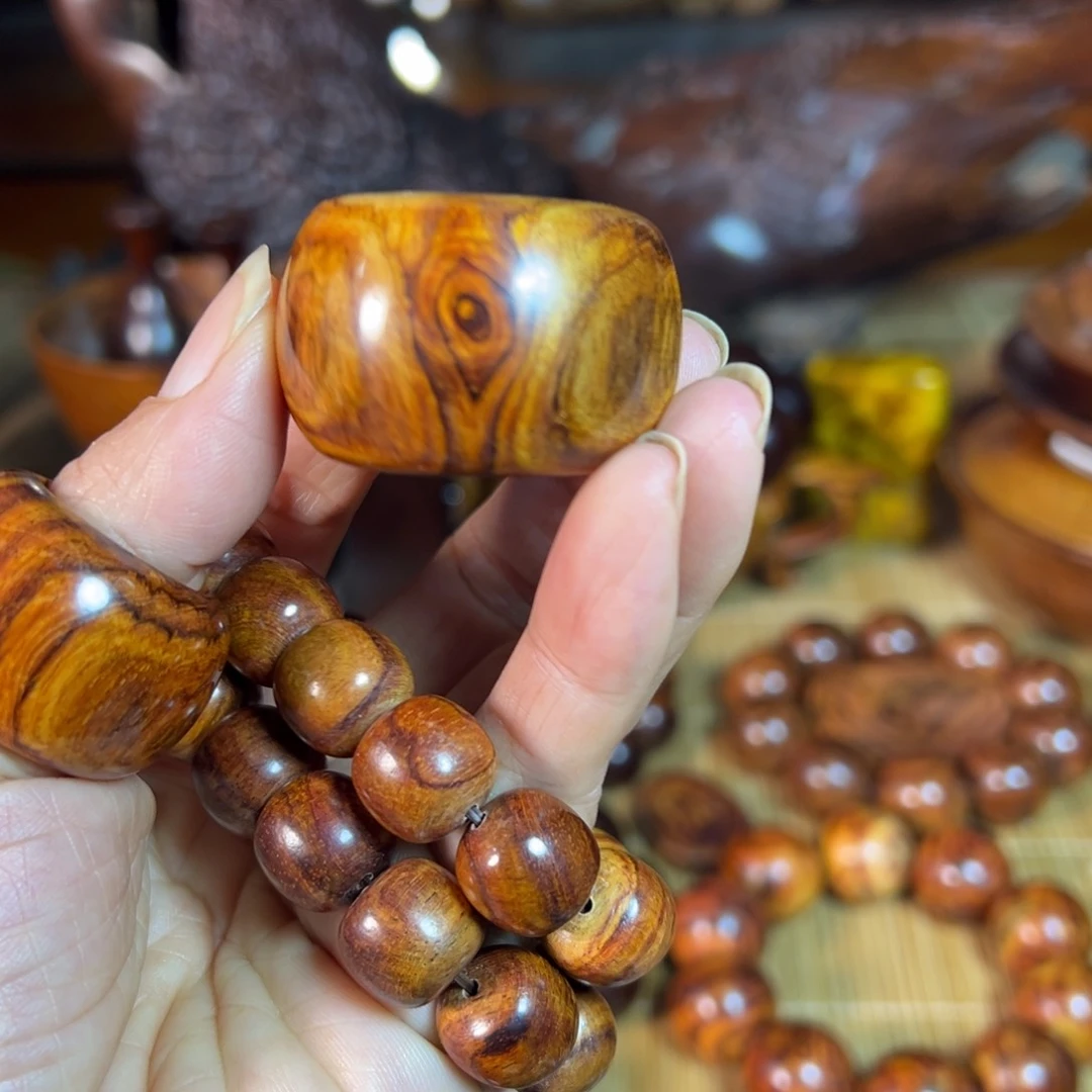 黄花梨/降香黄檀海南黄花梨板指