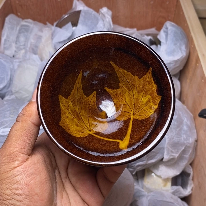 茶盏建盏喝茶主人杯茶杯