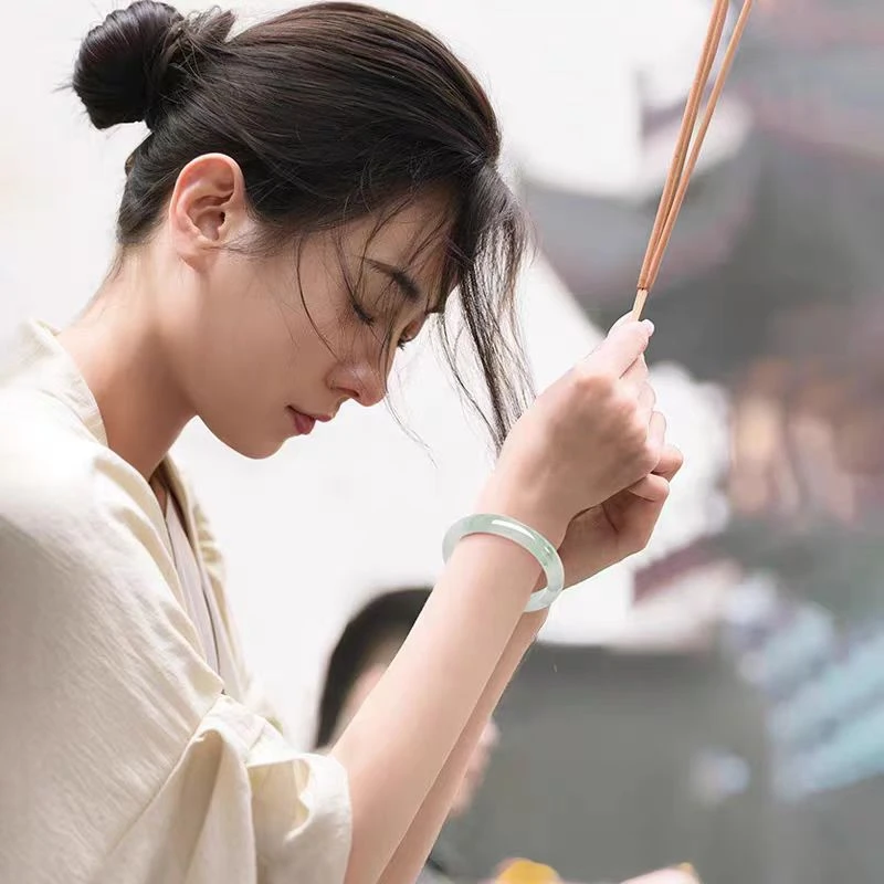 非金属木质手镯 多样式发货天然时尚天翠山圆条条手镯女款