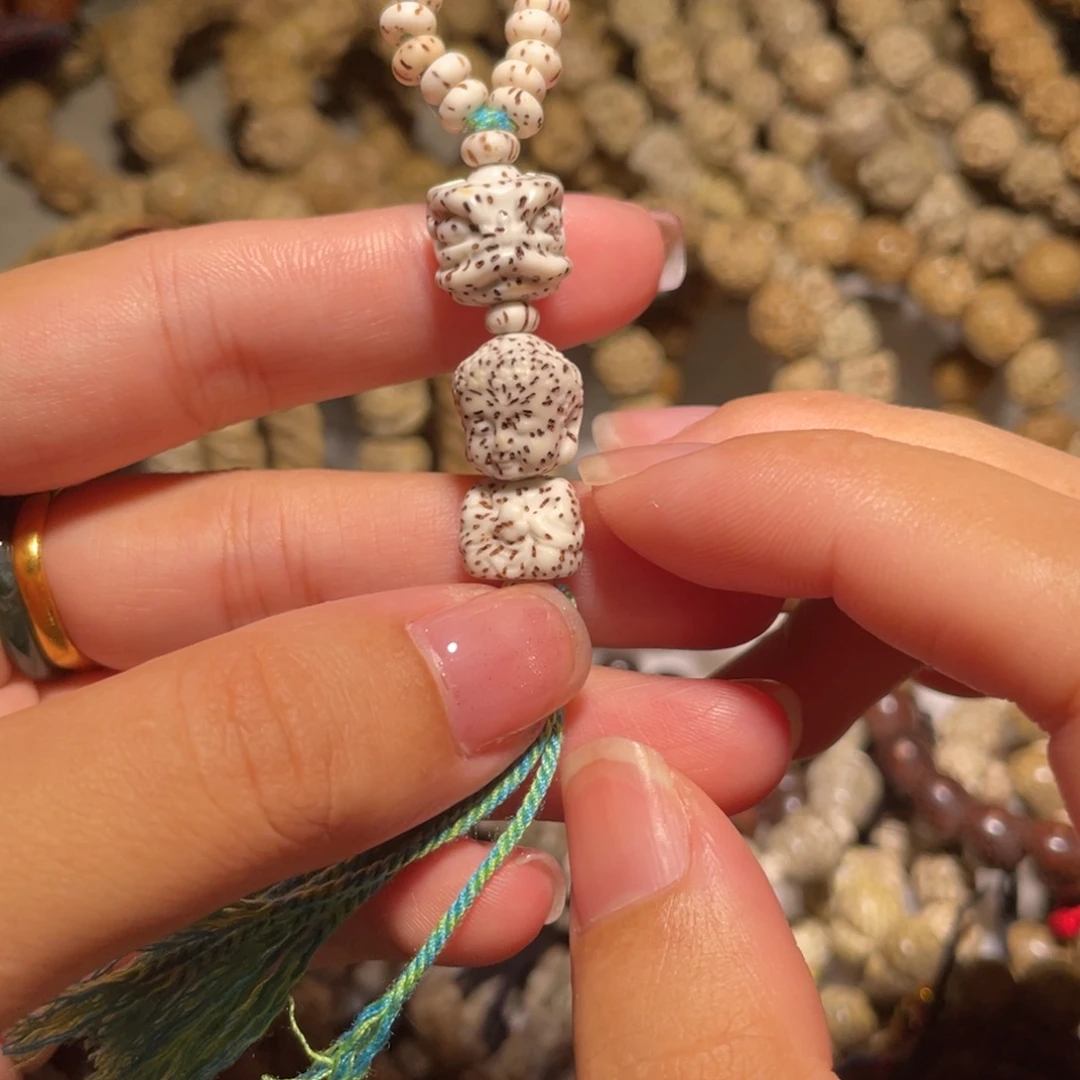 吊坠星月菩提一物一图醒狮➕