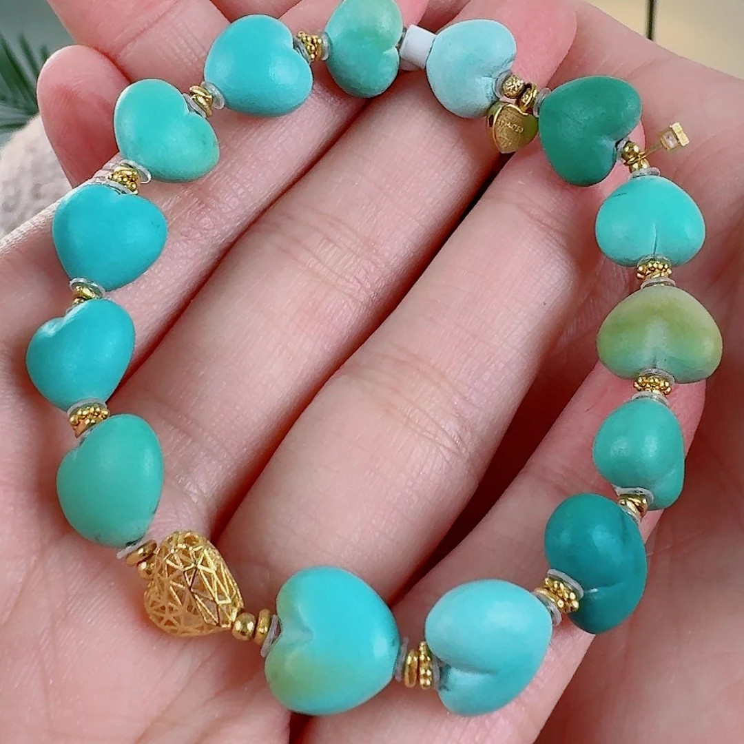 绿松石珠宝奇石未镶嵌