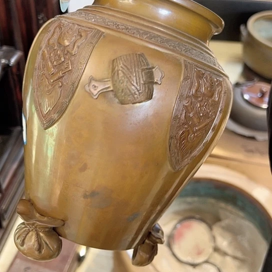 铜骐*堂中古工艺品摆件