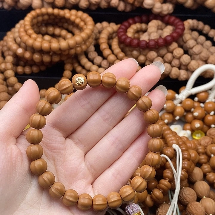 猴头核桃手串全品无暇鲨鱼背