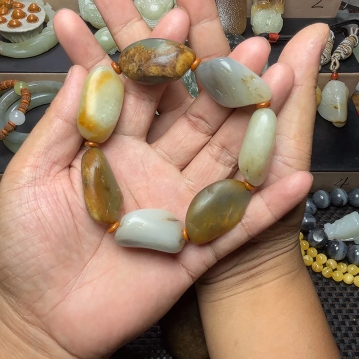 未镶嵌手串和田玉