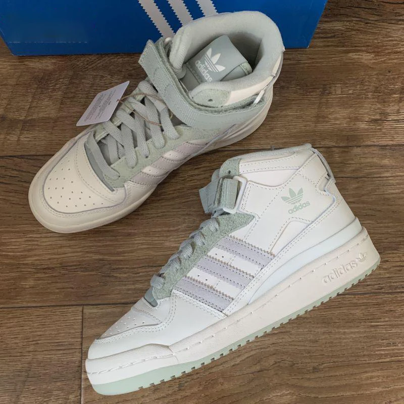 （断码处理）阿迪达斯三叶草FORUM男女高帮运动休闲百搭板鞋H01944