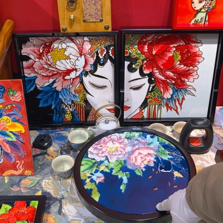 陶瓷瓷板画艺术作品