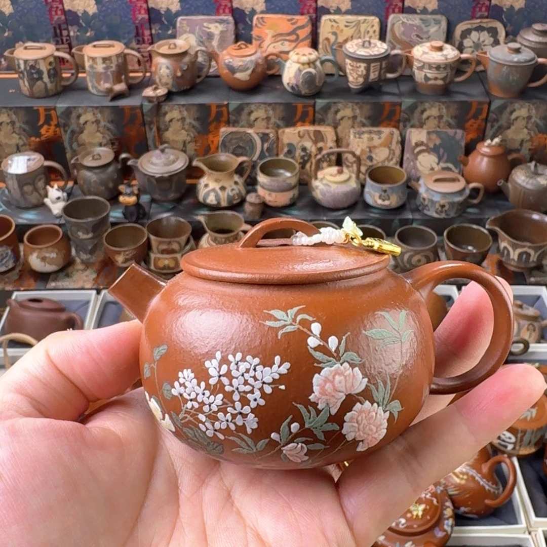 茶壶紫砂140cc原矿精工半手
