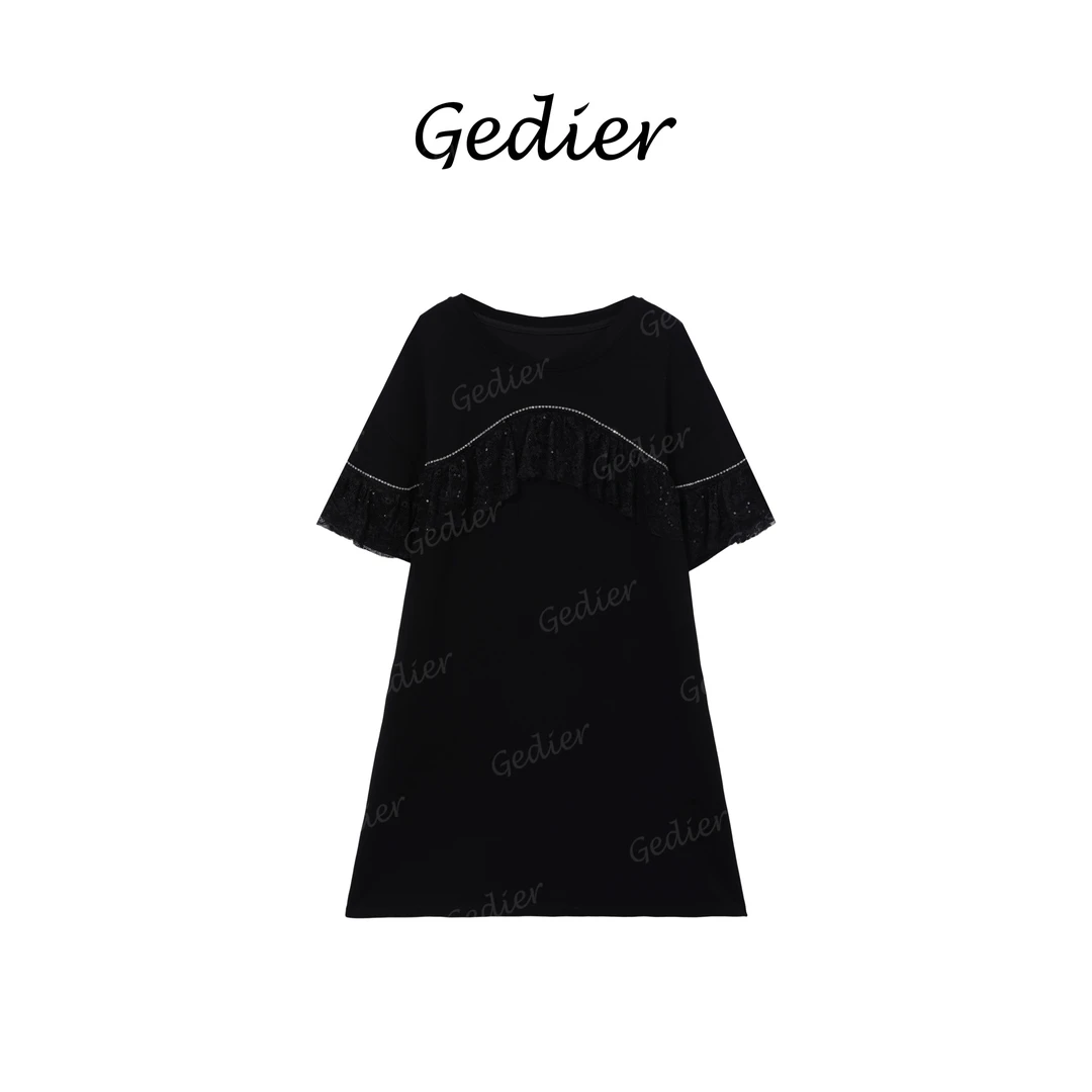 【歌蒂尔】舒适宽松百搭连衣裙 LG520923Y