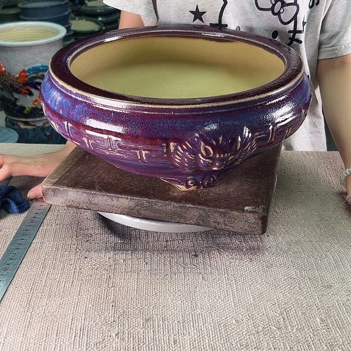 泳坤堂石湾盆陶瓷