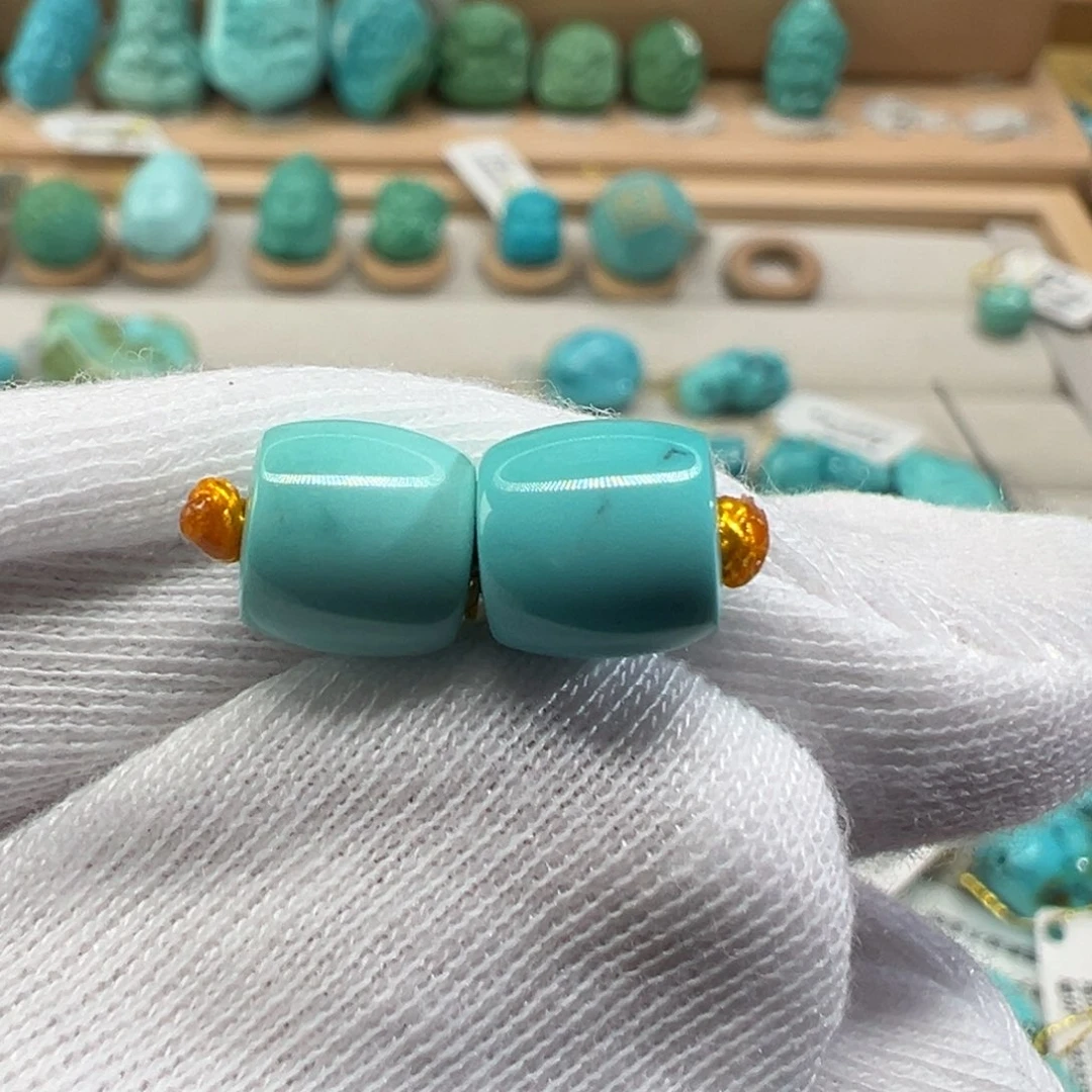绿松石配饰未镶嵌凡**造