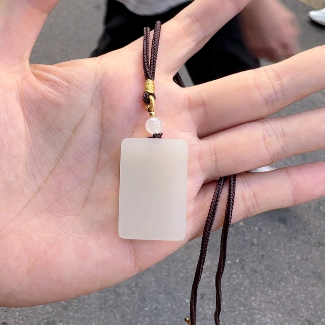 吊坠(不含链)未镶嵌和田玉