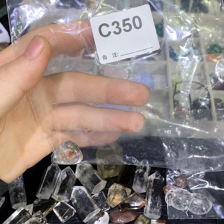 f***啡未镶嵌珠宝半成品水晶天然水晶C350