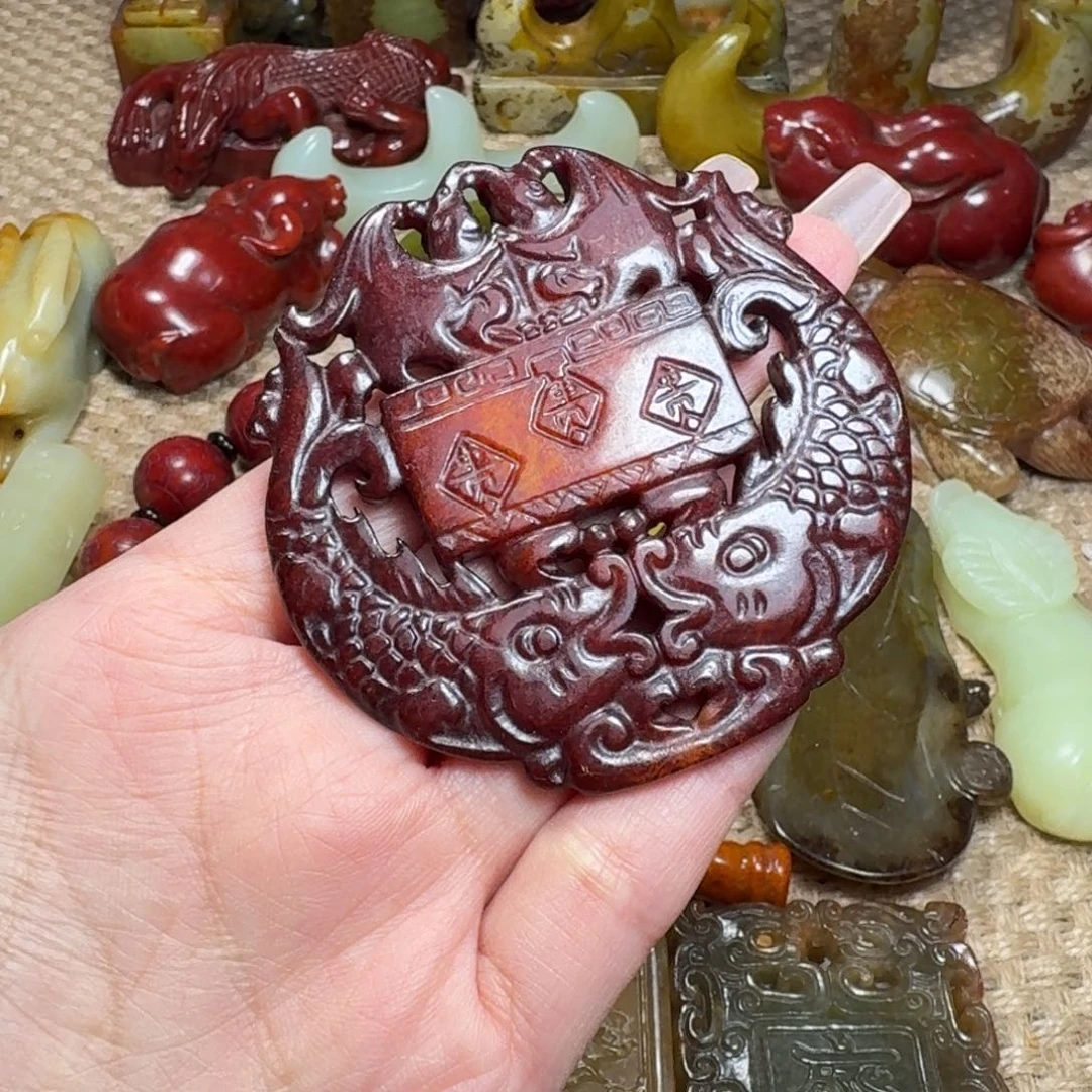 吊坠白玉菩提挂件