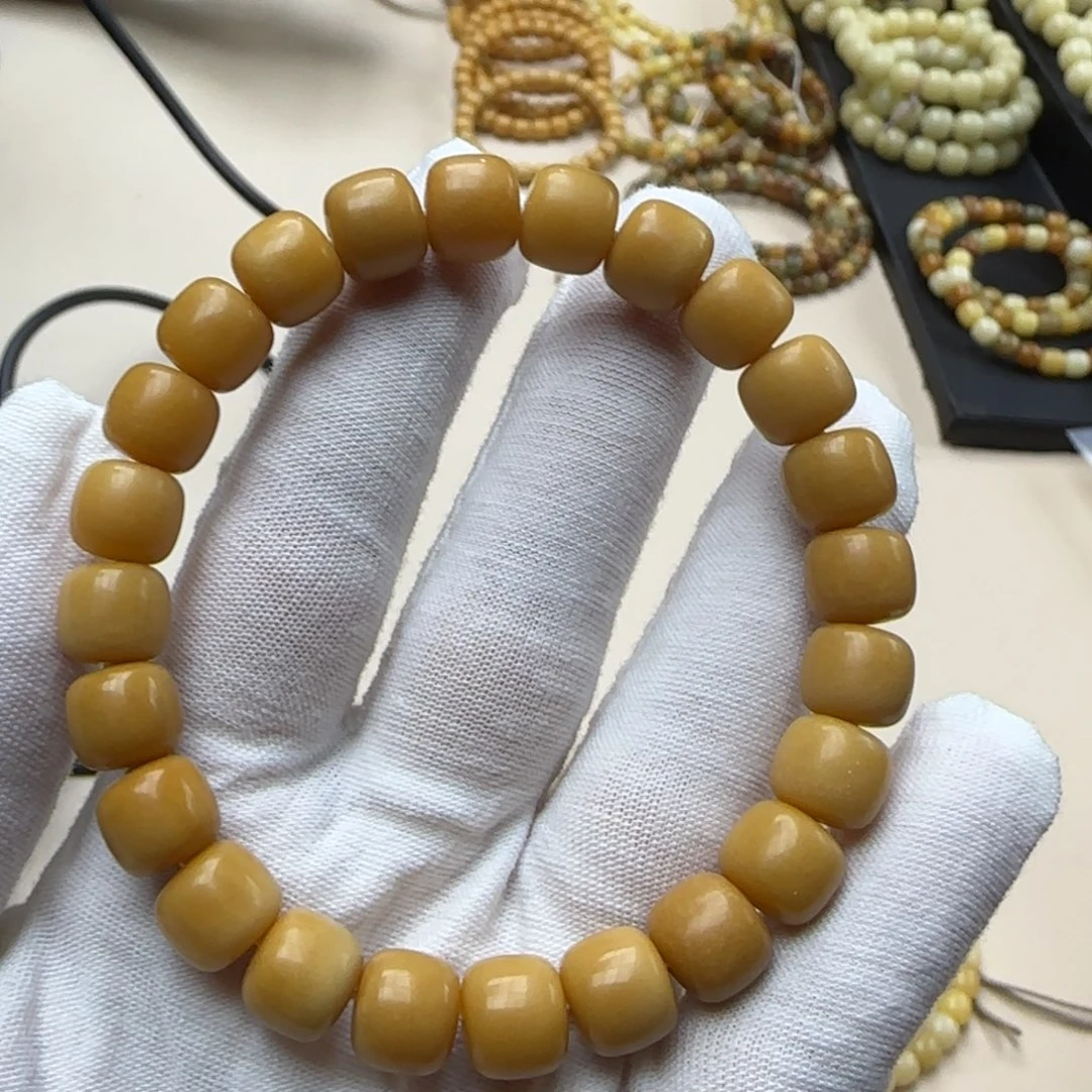 菩提根/象牙果手串9*10 鬼工 11年