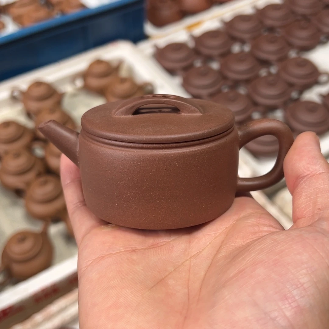 茶壶紫砂梦*老紫泥汉瓦120cc