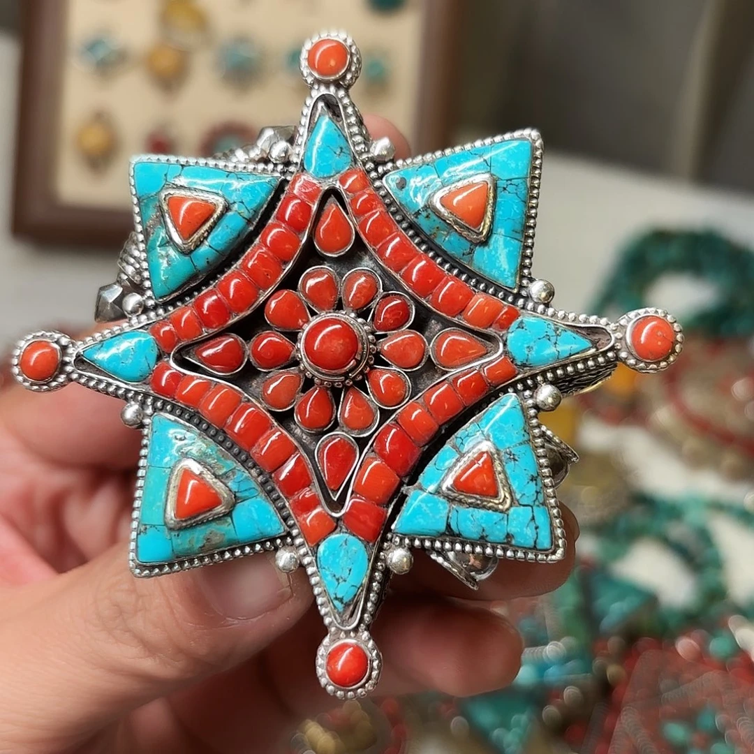 吊坠925银藏式吊坠 松松 通体925银