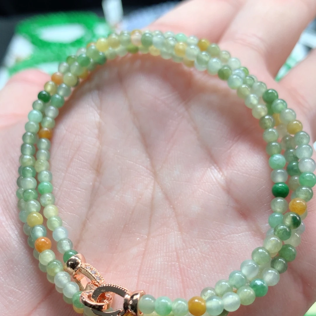 翡翠未镶嵌手链翡翠