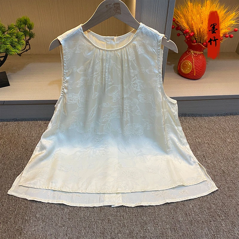 【70507】新中式女装中国风高级感气质女士上衣时尚复古提花