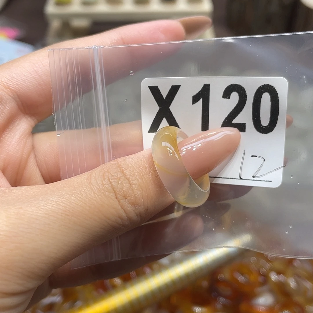 玛瑙/玉髓未镶嵌戒指120