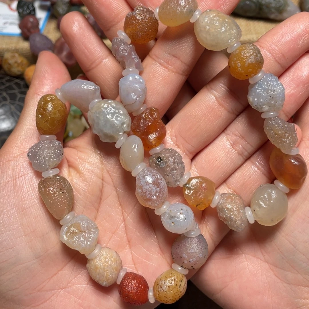 玛瑙/玉髓手链合金